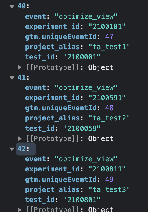 GA4 - GTM Config - Console Output
