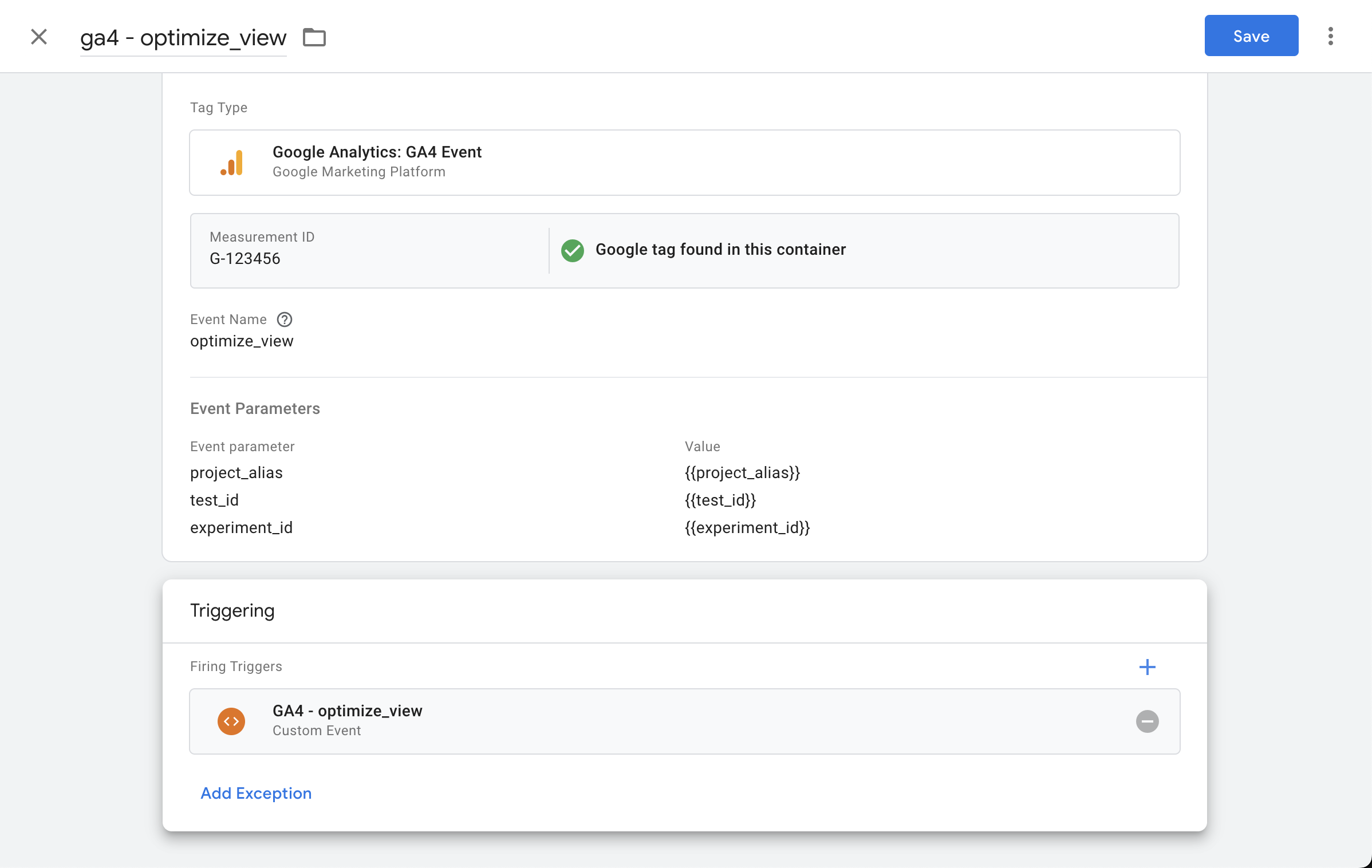 GA4 - GTM Config - Tags - Complete
