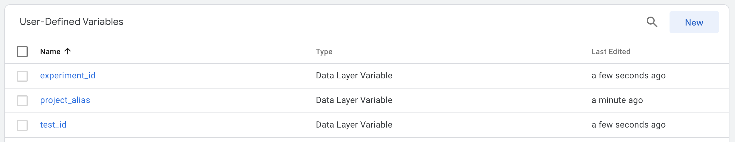 GA4 - GTM Config - Variables - Complete